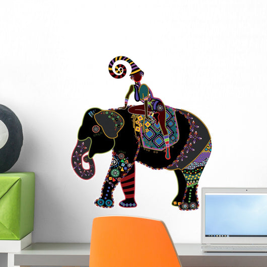 Ethnic Circus Wall Decal