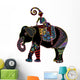 Ethnic Circus Wall Decal