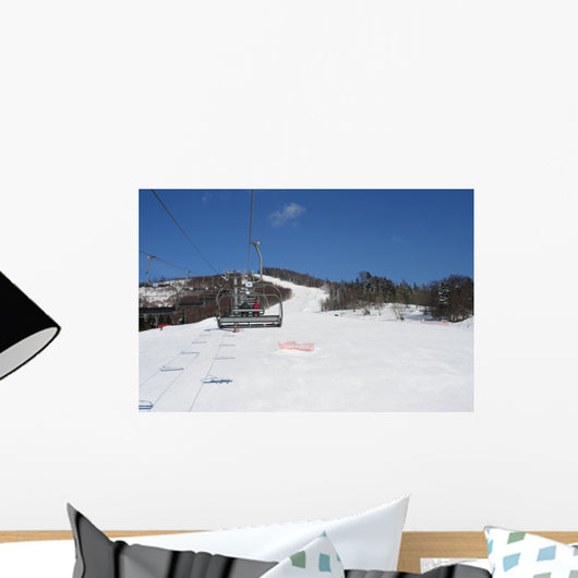 Ski Lift Wall Decal