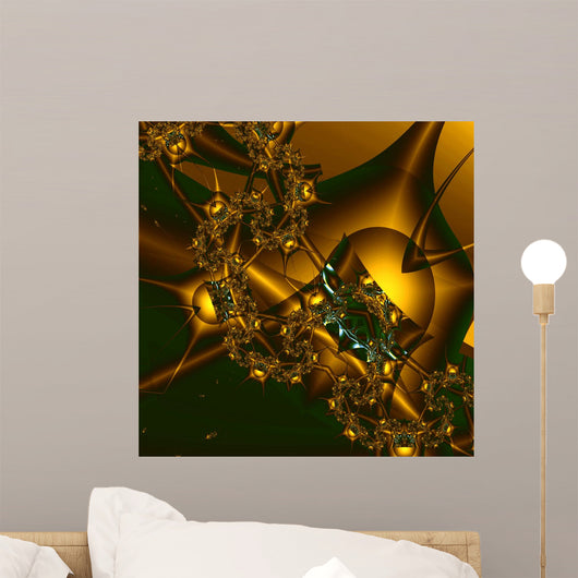 Golden Chain Wall Decal
