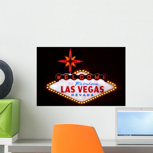 welcome to las vegas sign Wall Mural