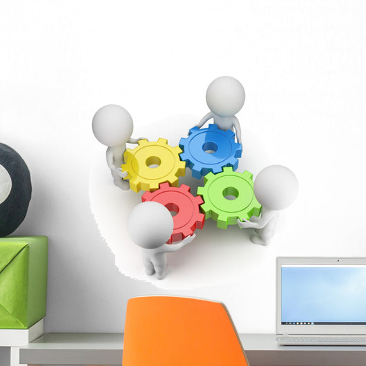 3D Small People Gears