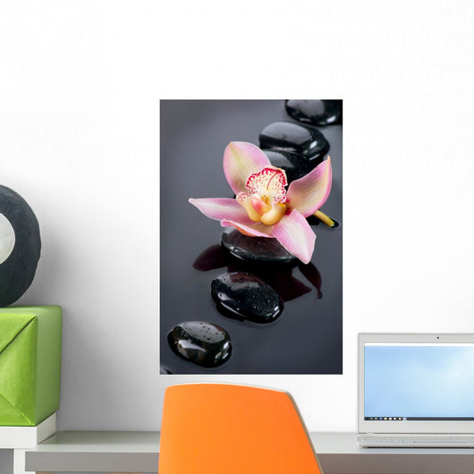 Spa Stones and Orchid