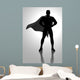 Silhouette Illustration Superhero Posing