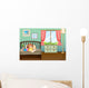 Girl Studying Her Room