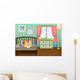 Girl Studying Her Room