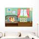 Girl Studying Her Room
