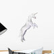 Unicorn White Wall Decal