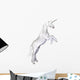 Unicorn White Wall Decal