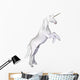 Unicorn White Wall Decal