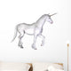 Unicorn White Wall Decal