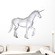 Unicorn White Wall Decal