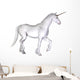 Unicorn White Wall Decal