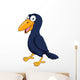Raven cartoon Wall Decal