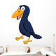 Raven cartoon Wall Decal