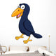 Raven cartoon Wall Decal
