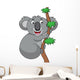 Koala cartoon Wall Decal