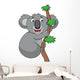 Koala cartoon Wall Decal
