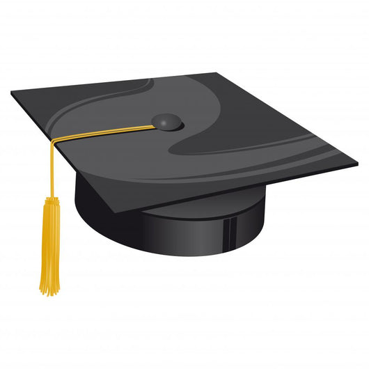 university traditional hat Wall Decal