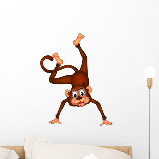 Cute Monkey Cartoon Expression