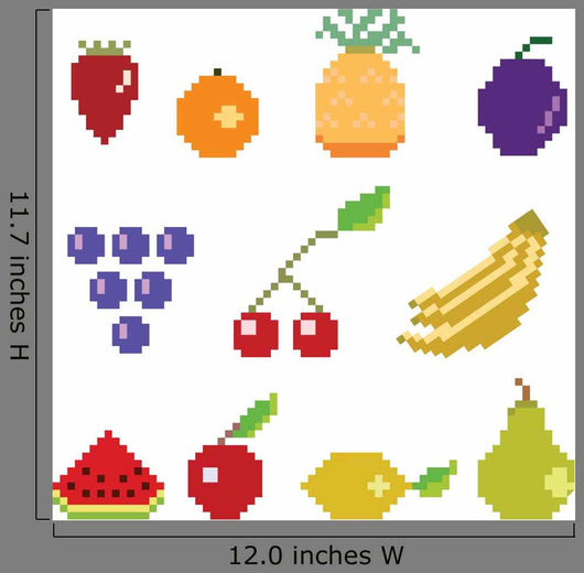Pixel Fruit Collection