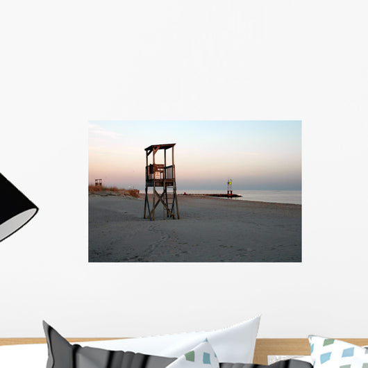 Deserted Cape Cod Beach Wall Mural