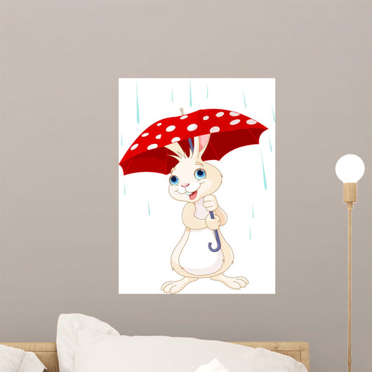 Bunny under Umbrella