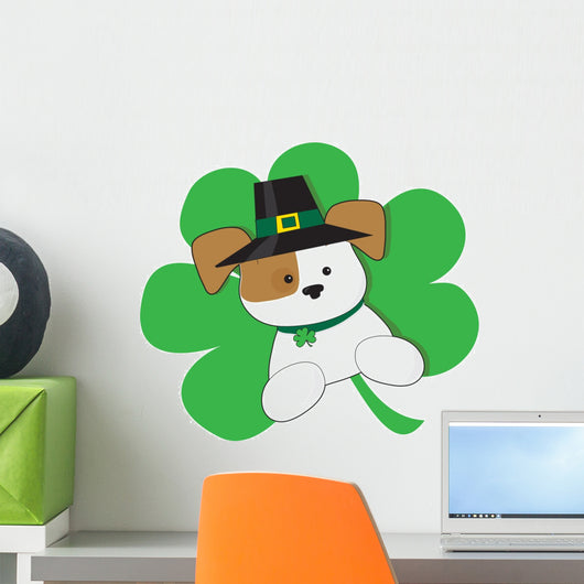 Irish Puppy Wall Mural