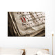 Medieval Choir Book Wall Mural