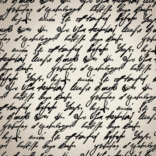 Abstract Seamless Hand Write Wall Decal