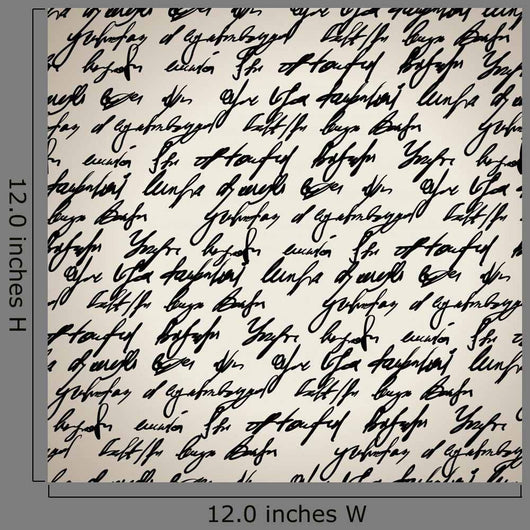 Abstract Seamless Hand Write Wall Decal