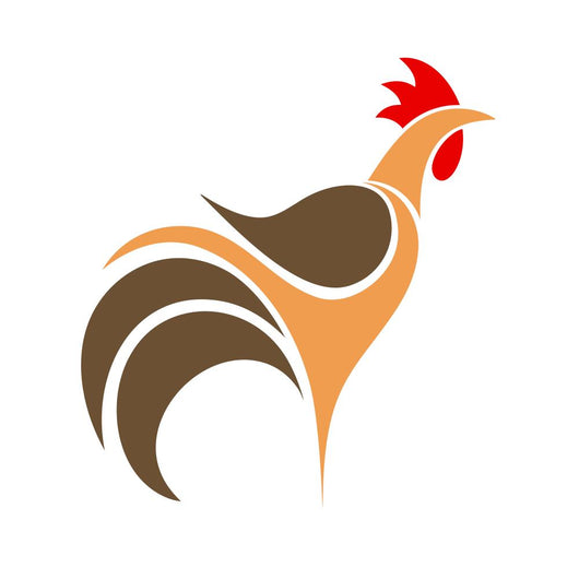 Cock. Logo Wall Decal