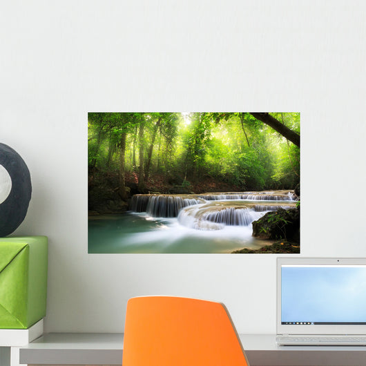 Deep Forest Waterfall