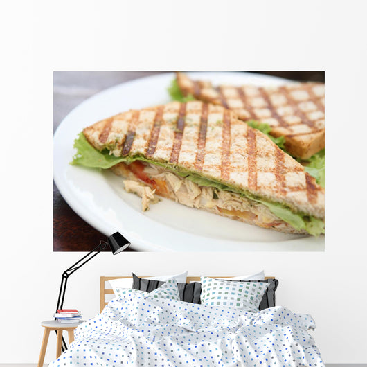 Roast Chicken Sandwich Wall Mural