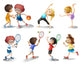 Kids Exercising and Playing