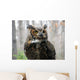 Great Horned Owl Wall Mural