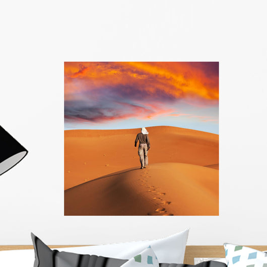 Hike Desert Wall Decal
