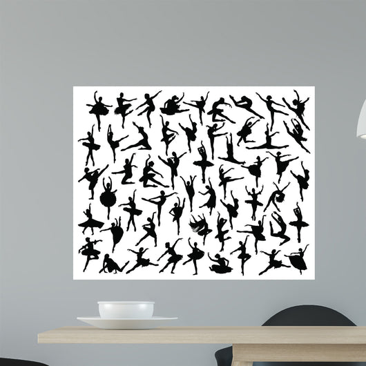 Ballerina Silhouette-vector