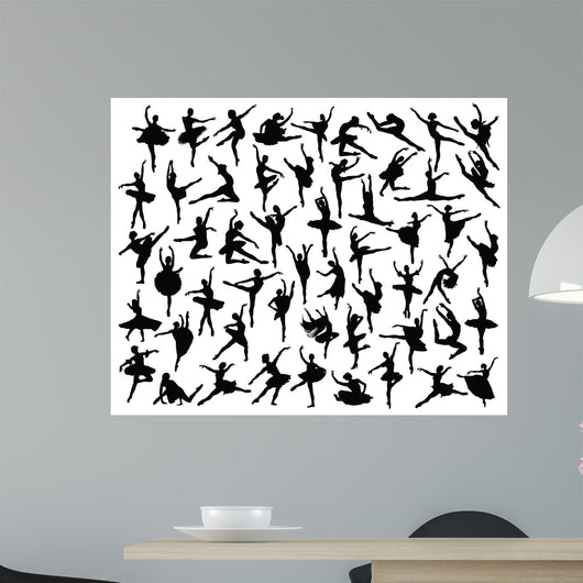 Ballerina Silhouette-vector