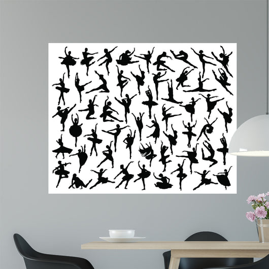 Ballerina Silhouette-vector