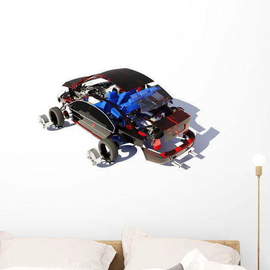 Disassembled Car