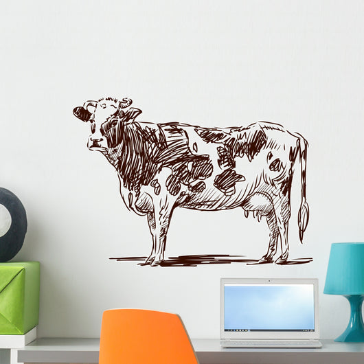 spotted cow Wall Decal
