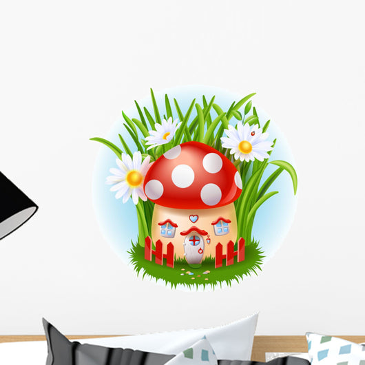 Cartoon Fairy Tale House Wall Decal