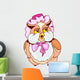 Ms. Owl in a Bonnet Wall Decal