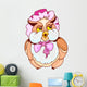 Ms. Owl in a Bonnet Wall Decal