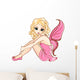 Little Fairy in Pink Dress Wall Decal