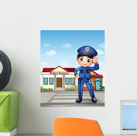 Police Officer Front Police