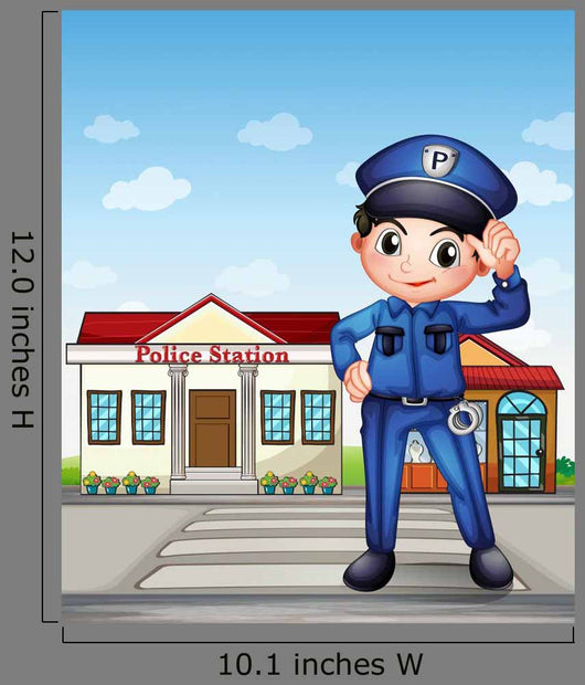 Police Officer Front Police