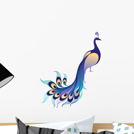 Peacock Wall Decal
