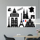 France 10 Piece Wall Decal